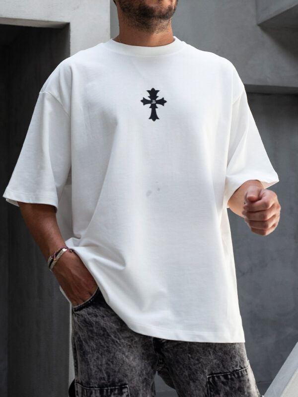 Мъжка Oversized тениска Cross