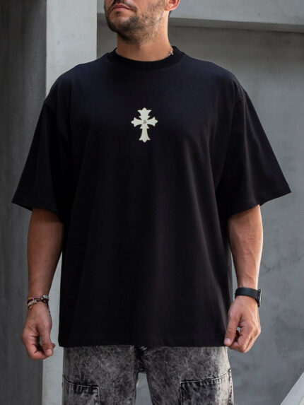 Мъжка Oversized тениска Cross