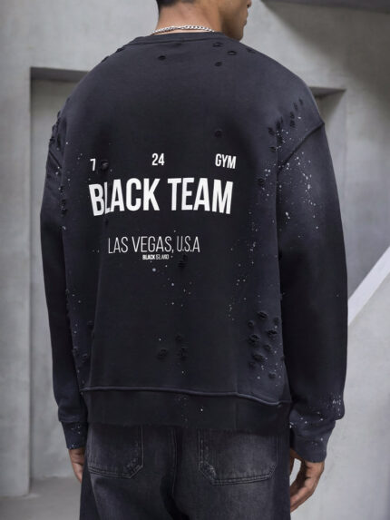 Мъжка сива блуза Black Team