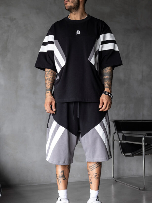 Мъжки Oversized летен комплект в няколко цвята